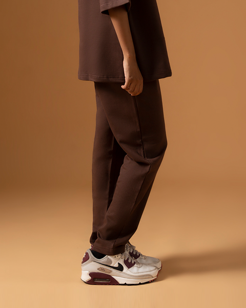 450 GSM 'Mocha Brown' Sweatpants