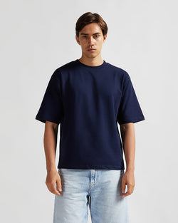 DUSK BLUE OVERSIZED HEAVYWEIGHT T-SHIRT