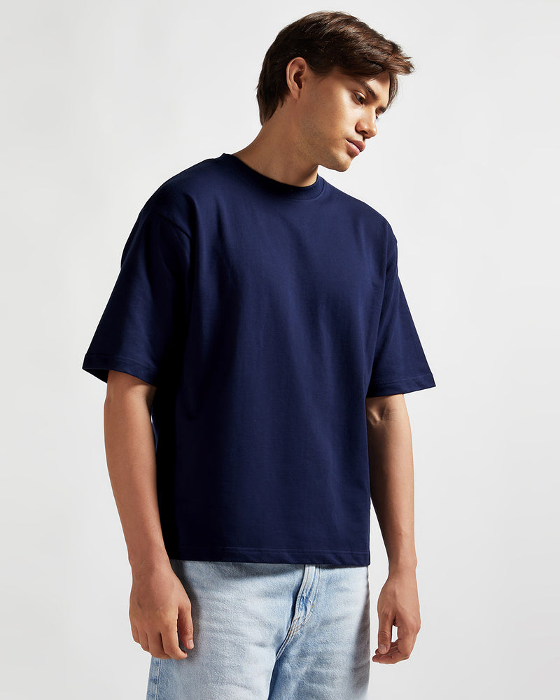 DUSK BLUE OVERSIZED HEAVYWEIGHT T-SHIRT