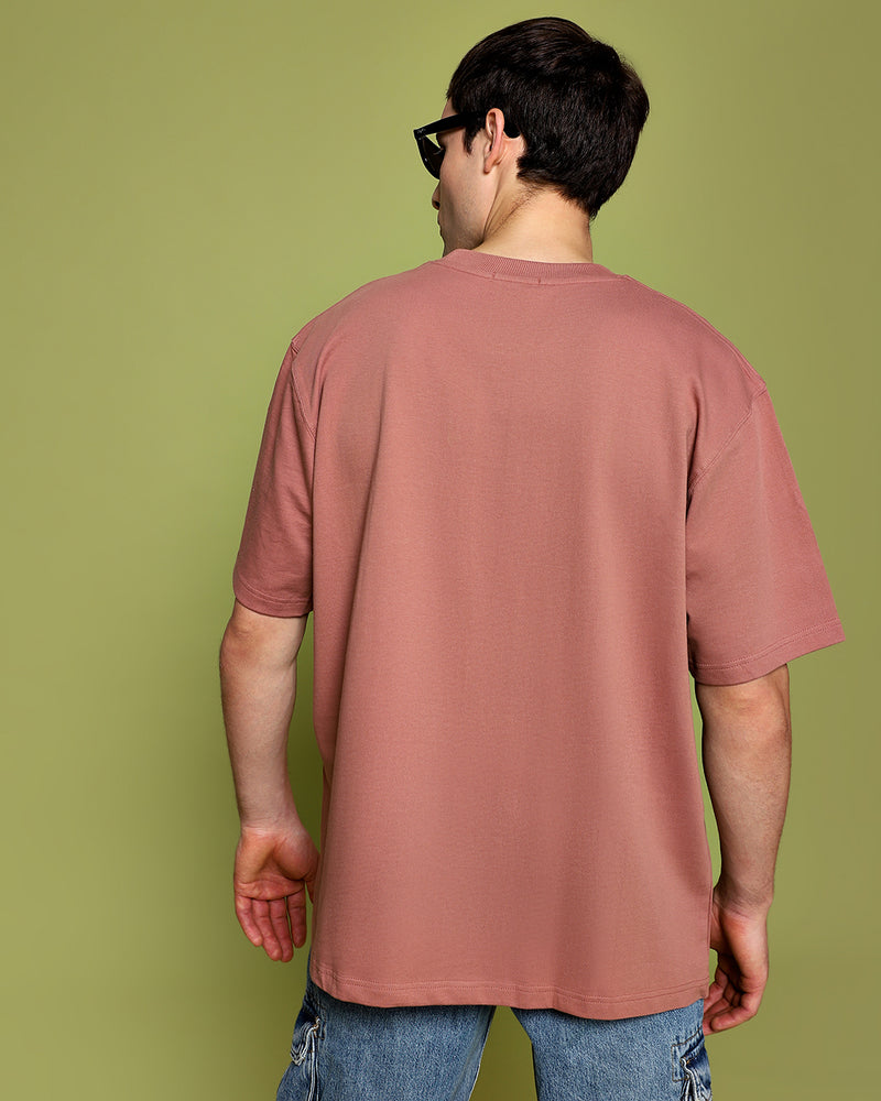 PINK OVERSIZED HEAVYWEIGHT T-SHIRT