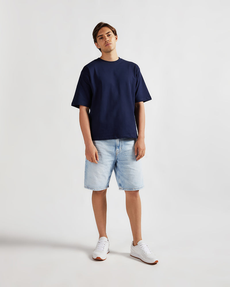 DUSK BLUE OVERSIZED HEAVYWEIGHT T-SHIRT