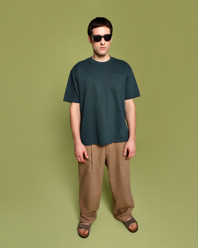 GREEN OVERSIZED HEAVYWEIGHT T-SHIRT