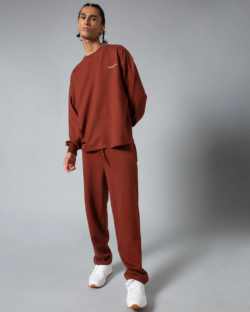 RUST FOX LOOSE FIT JOGGERS