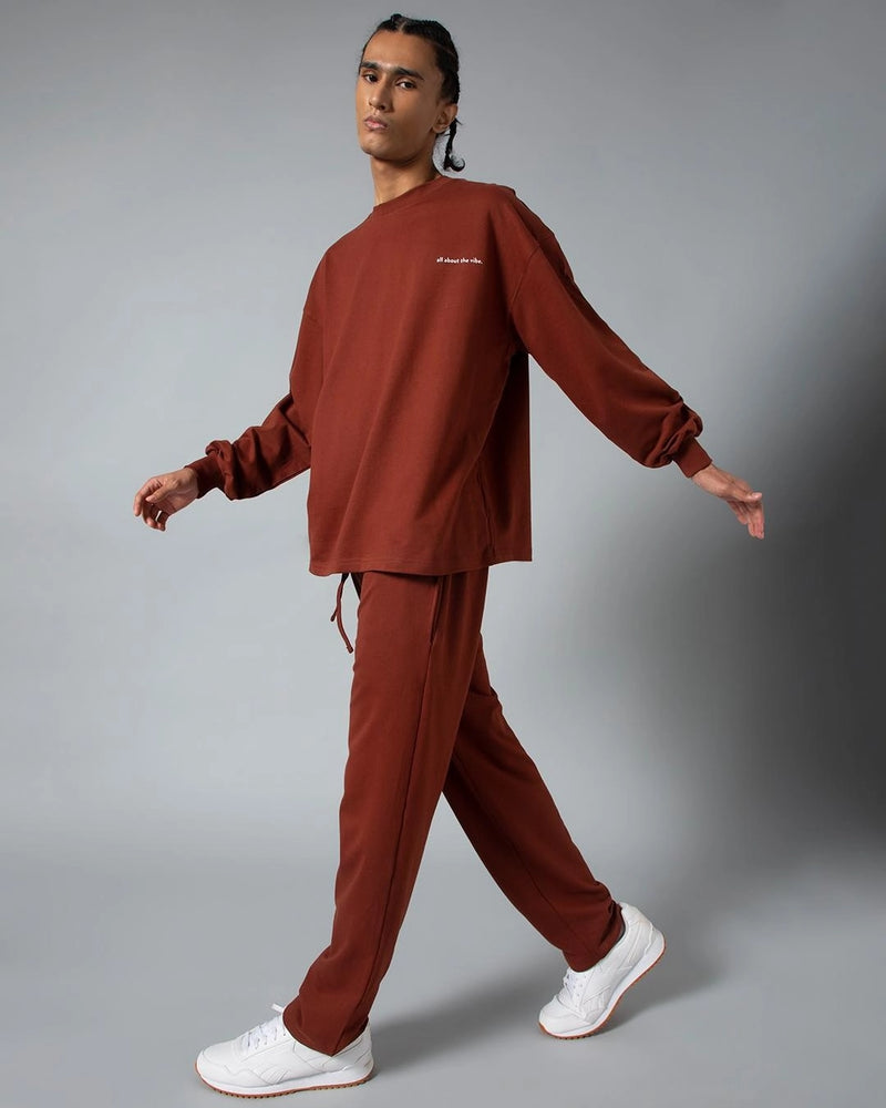 RUST FOX LOOSE FIT JOGGERS