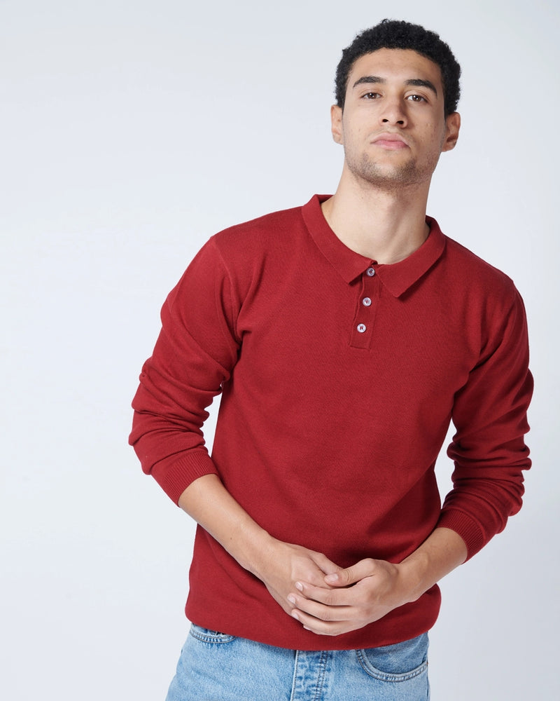 scarlett red polo t-shirt