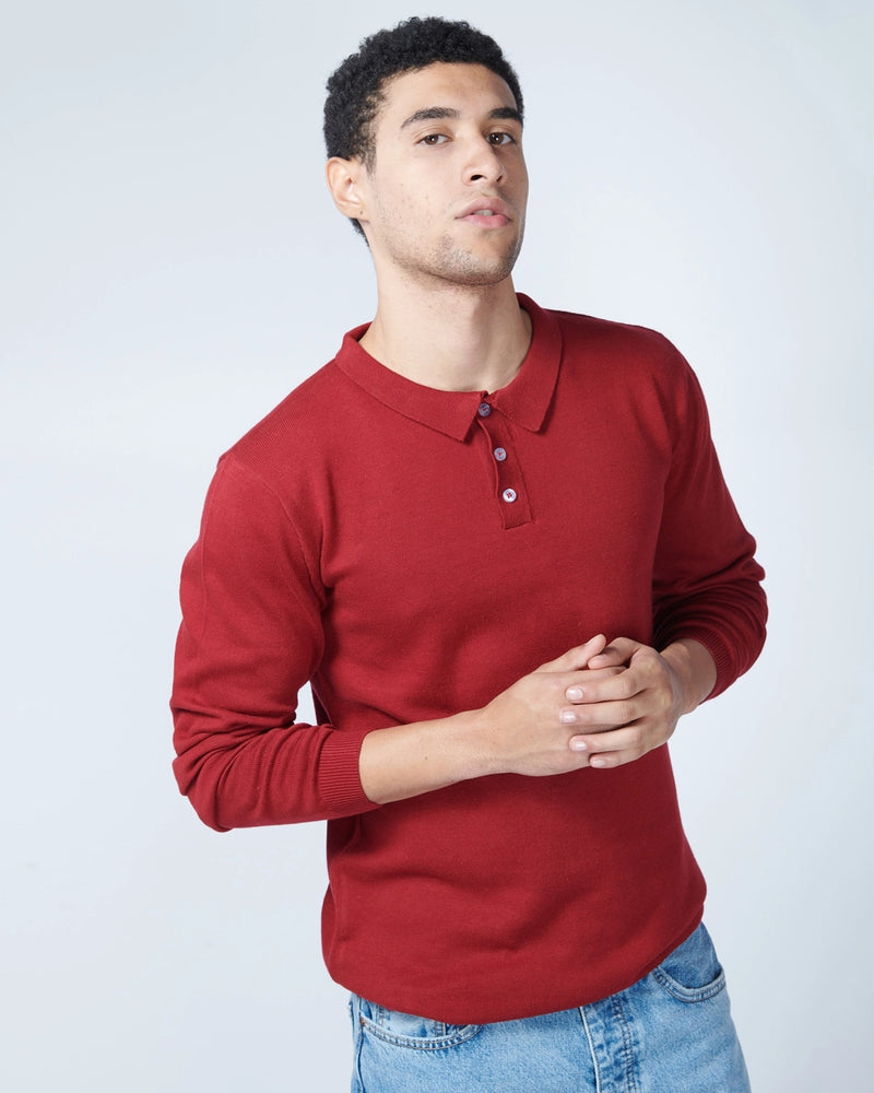 scarlett red polo t-shirt