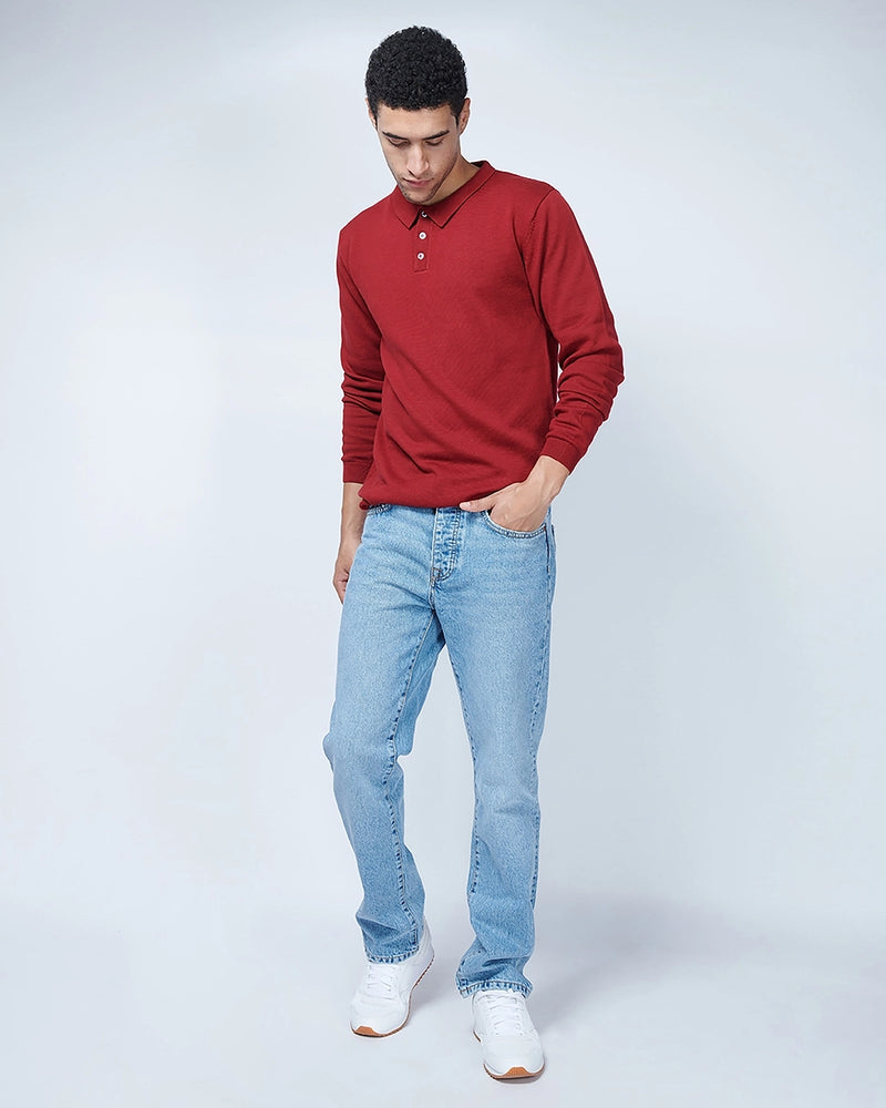 scarlett red polo t-shirt