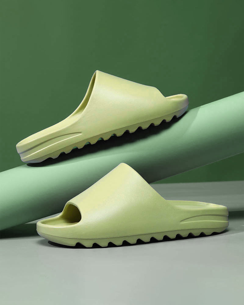 Sage Green Street Unisex Sliders