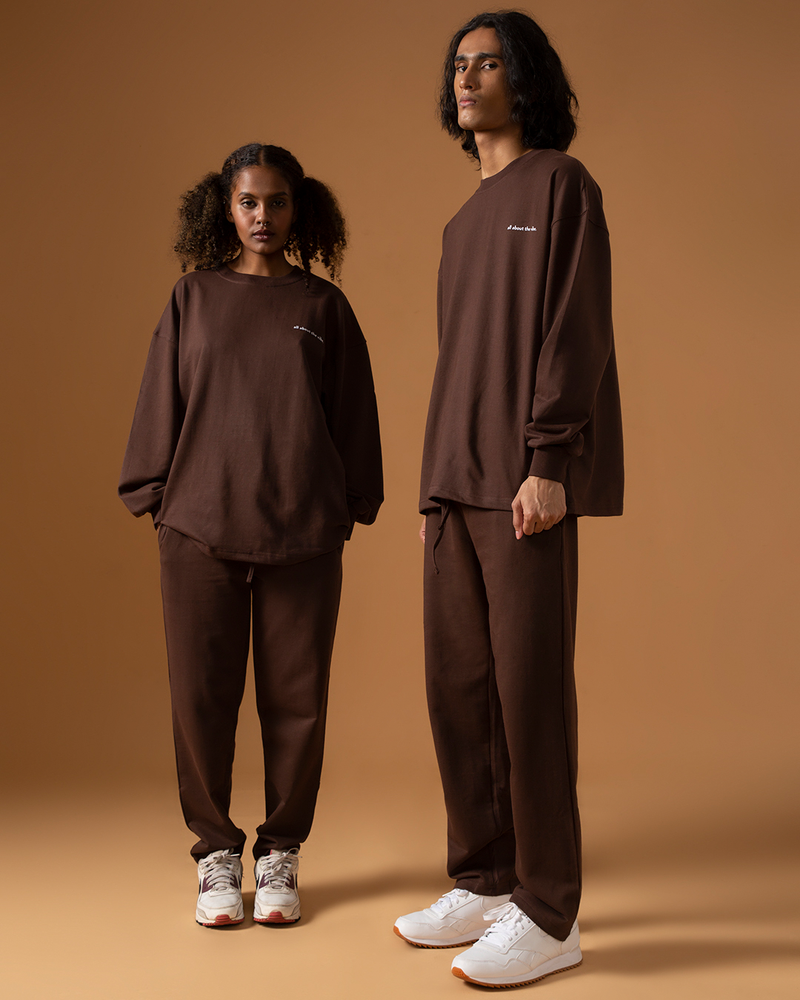 COCOA OVERSIZED LONG SLEEVE    T-SHIRT